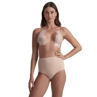 BYE BRA BODY TAPE DOUBLE SIDED CINTA DE DOBLE CARA BEIGE TALLA aNICA 5 x 500 CM